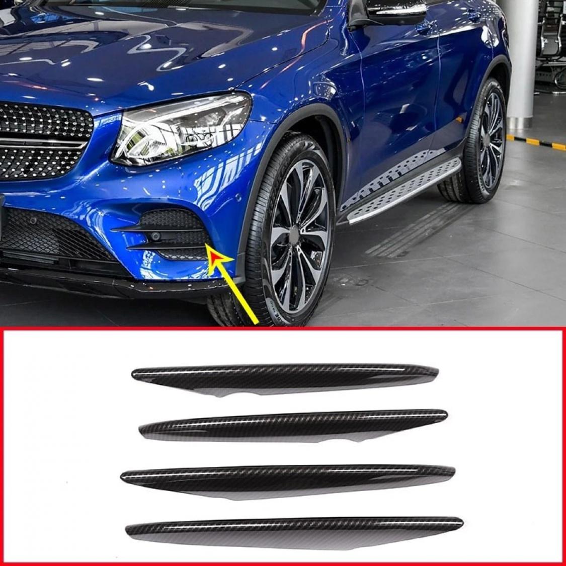Carbon Optik Nebelscheinwerfer Blende Abdeckung Geeignet Für Mercedes Benz  GLC X253 AMG