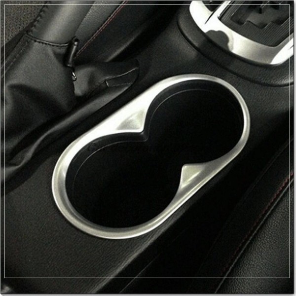 Mittelkonsole Becherhalter Abdeckung Blende Rahmen ABS Chrom Geeignet Für Mazda CX5