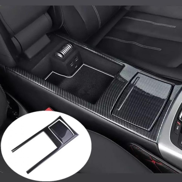 Edelstahl Carbon Optik Mittelkonsole Armaturenbrett  Veredelung Geeignet Für Audi A6 A7