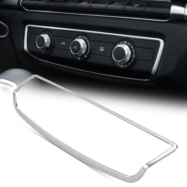 Edelstahl Klima Regler Heizung Blende Rahmen Abdeckung Passend Für Audi A3 8V ab 2013