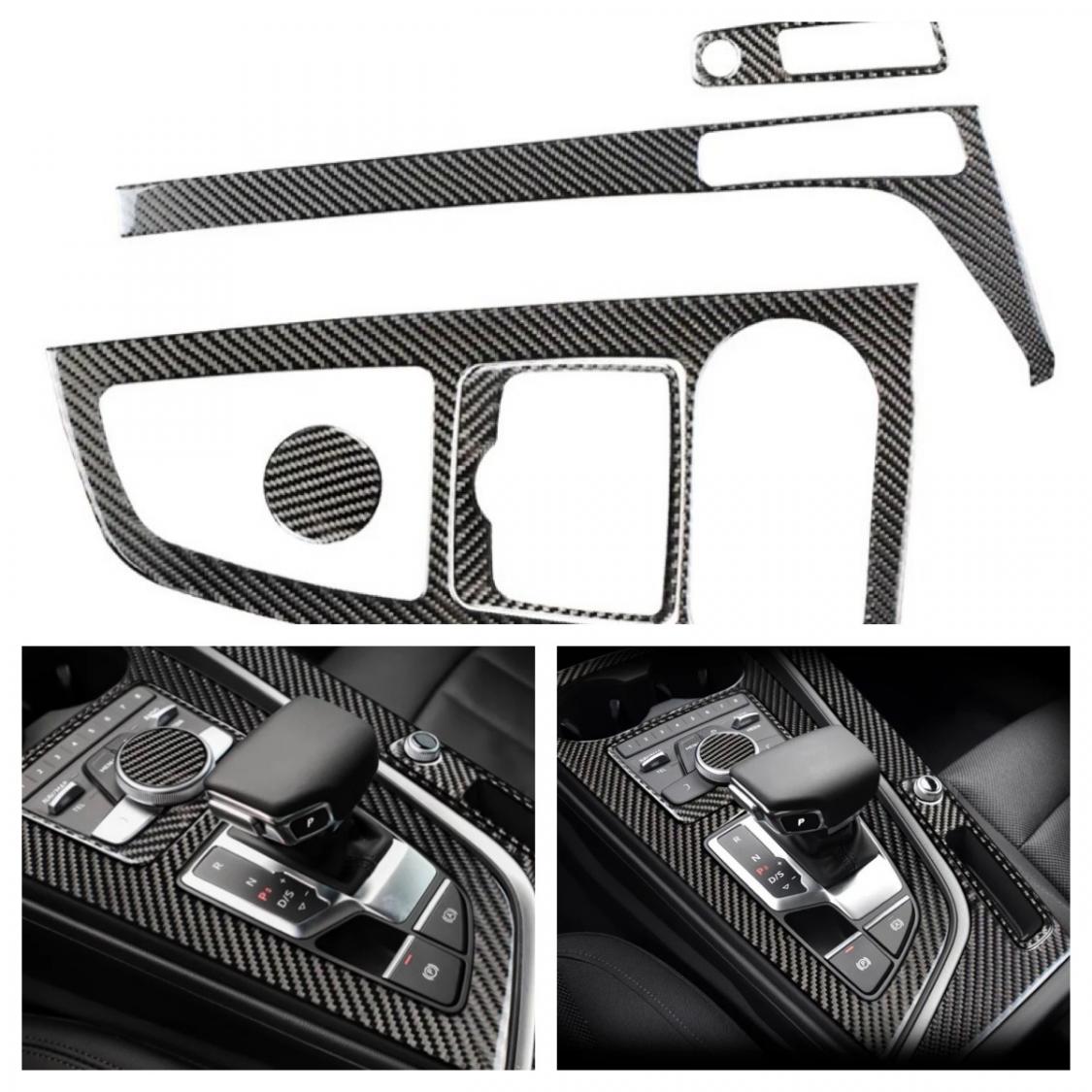 Edelstahl Mittelkonsole Schalttafel Automatikgetriebe Blende Rahmen  Geeignet Für Audi A4 B9
