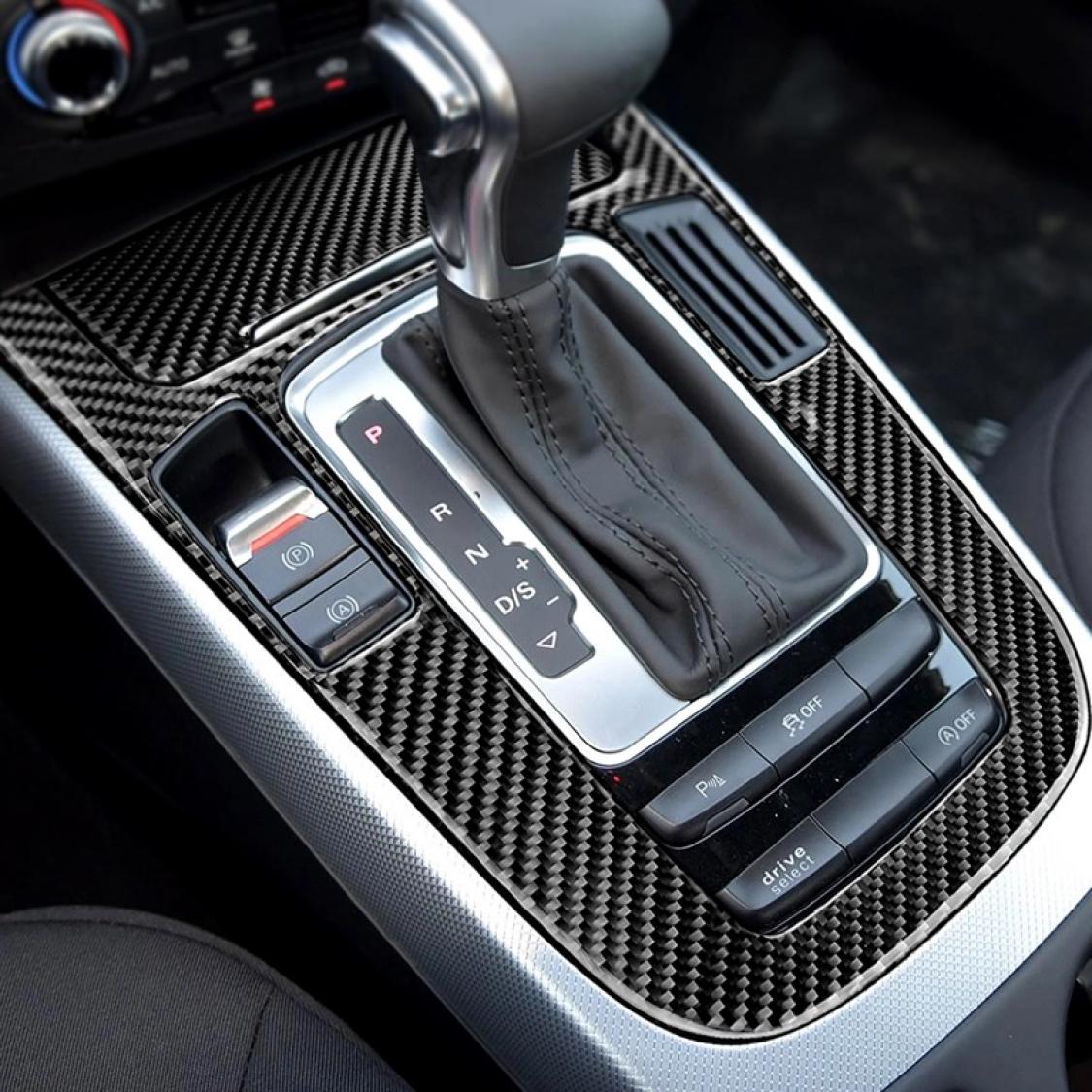 Mittelkonsole Schaltknauf Abdeckung Geeignet Für Audi A4 A5 Q5 Flex Carbon