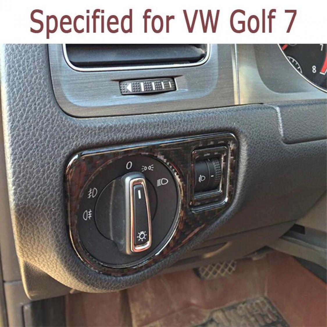 Lichtschalter Rahmen Flex Carbon Blende Geeignet Für VW Golf 7 GTI
