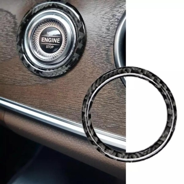 Carbon Optik Zündung Ringe Rahmen Geeignet Für Mercedes Benz E W213 S213 C W205 S205 GLC X253