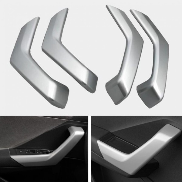Handgriffe Blende Abdekung Rahmen Silber Matt Geeignet Für Audi Q5 SQ5 FY