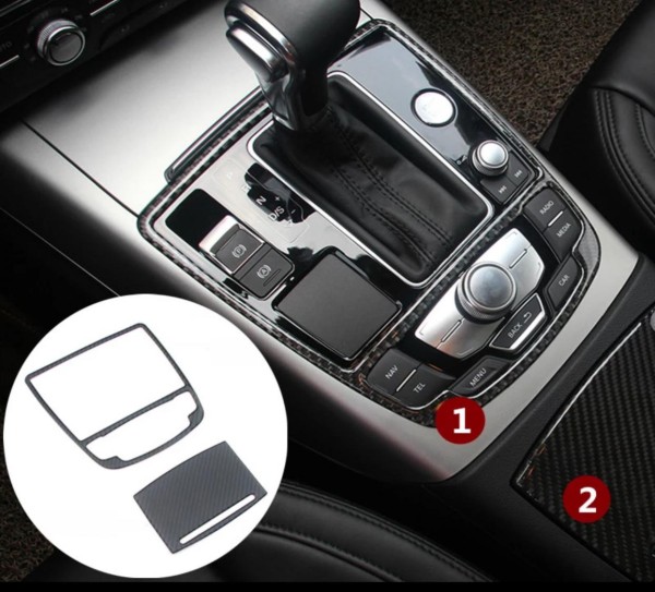 Schalttafel Aschenbecher Flex Carbon Abdeckung Geeignet Für Audi A6 S6 RS6  A7 S7 RS7 online kaufen bei FFZ Parts oder Carstyler Der Kofferraumschutz  für Dein Auto