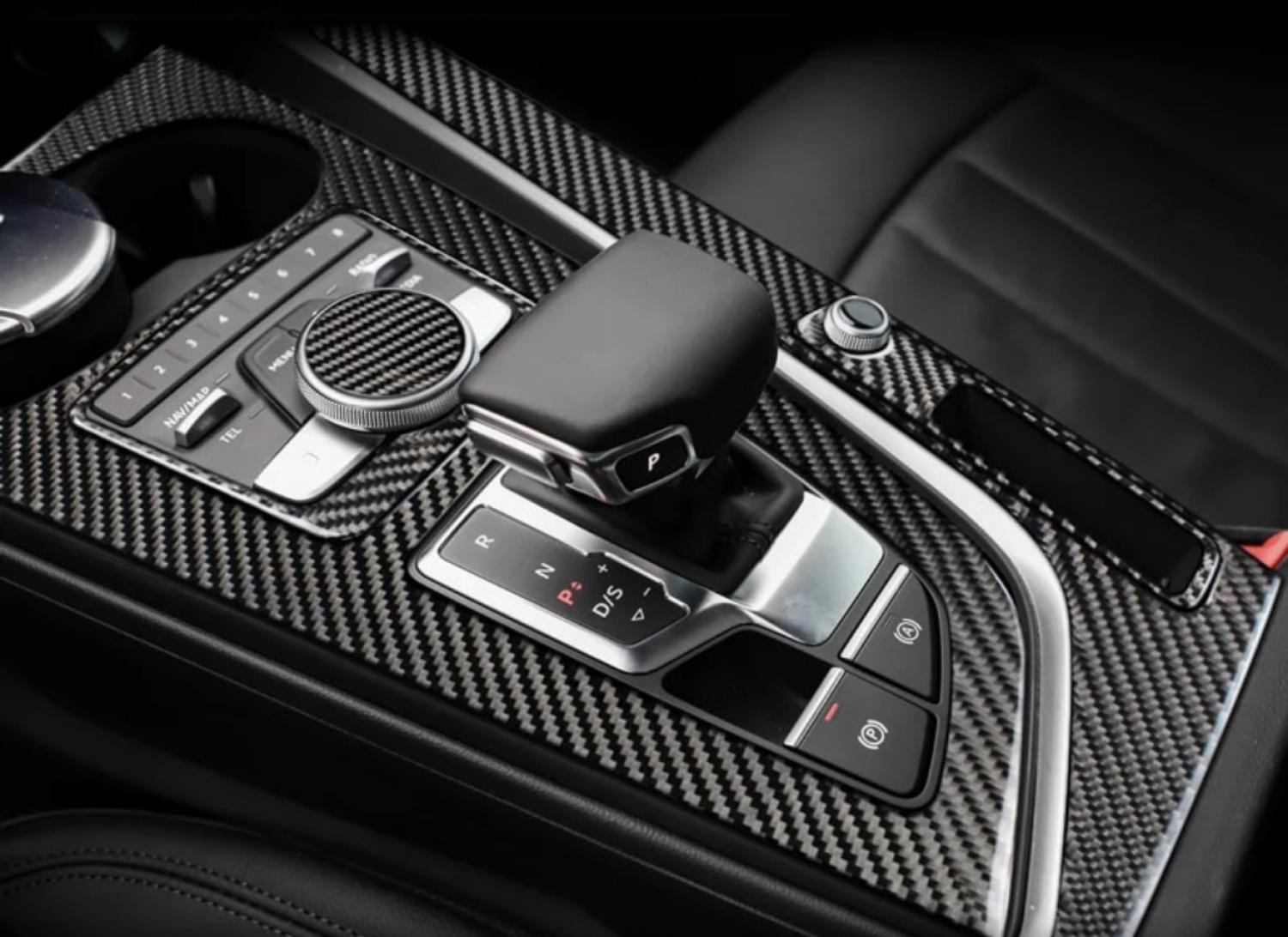 Schalttafel Mittelkonsole Flex Carbon Blende Geeignet Für Audi Q3