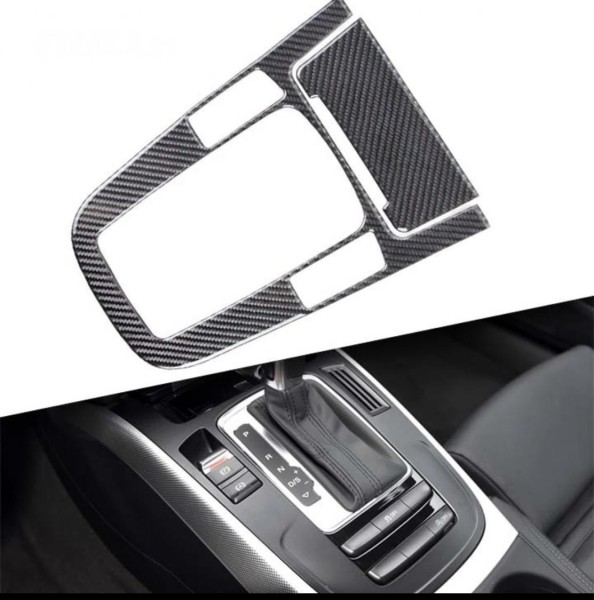 Mittelkonsole Schaltknauf Abdeckung Geeignet Für Audi A4 A5 Q5 Flex Carbon  online kaufen bei FFZ Parts oder Carstyler Der Kofferraumschutz für Dein  Auto
