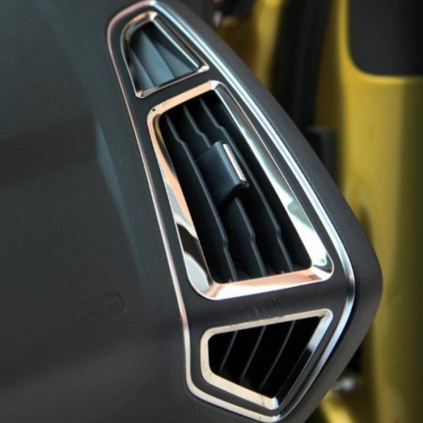Lüftungsabdeckung Rahmen Passend Für Ford Focus MK3 ABS Kunststoff Verchromt