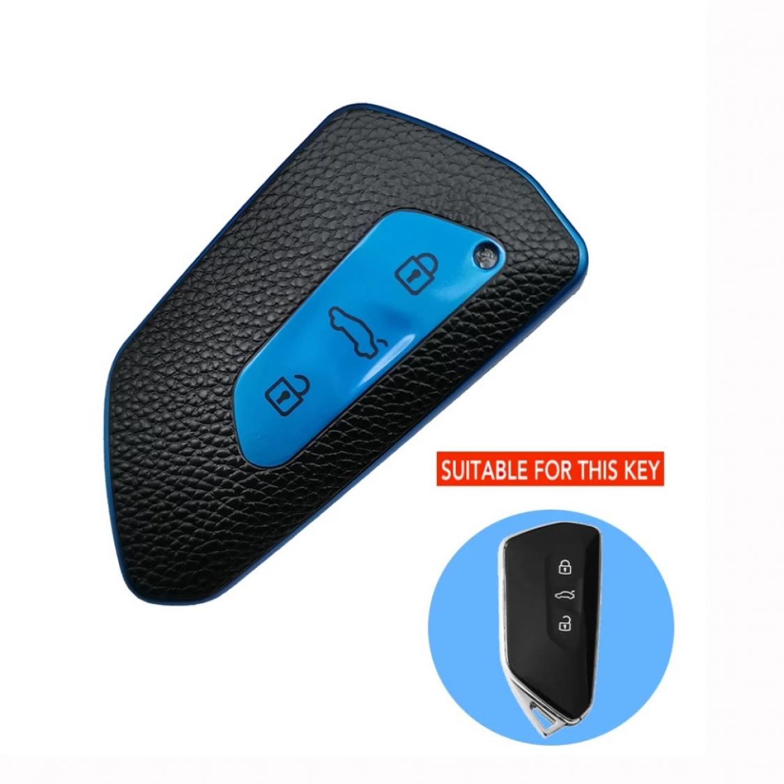 Smart Schlüssel Gummi Schlüsselhülle in Blau Geeignet Für VW Golf 8 online  kaufen bei FFZ Parts oder Carstyler Der Kofferraumschutz für Dein Auto