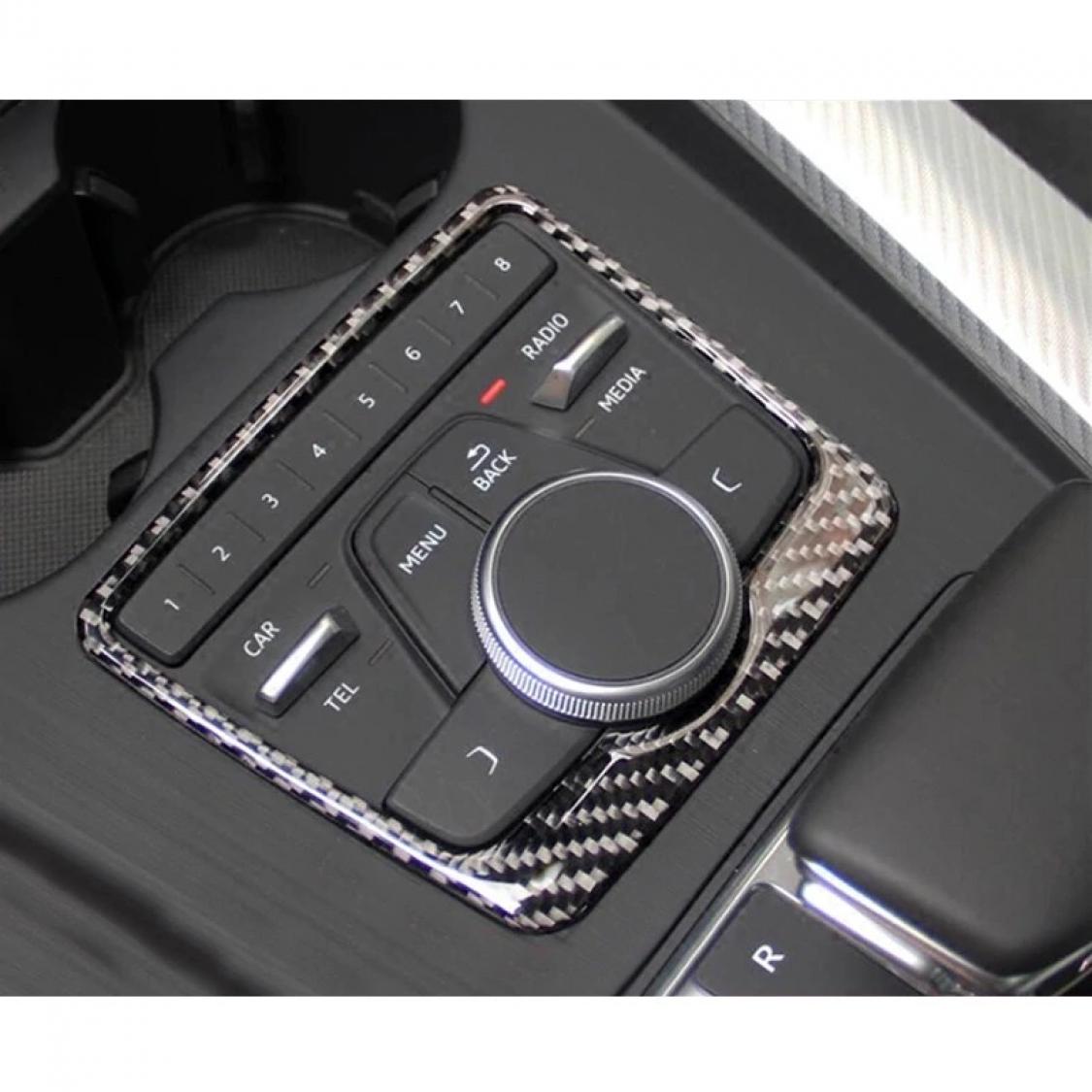 Multimedia Rahmen Flex Carbon Blende Geeignet Für Audi A4 S4 RS4