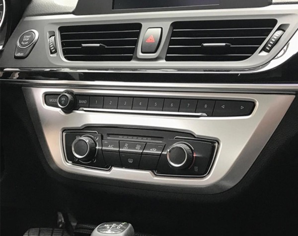 Klima Radio Rahmen Blende Abdeckung Passend Für BMW 1 F52