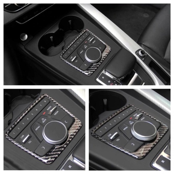 Multimedia Rahmen Flex Carbon Blende Passend Für Audi A4 S4 RS4 B9 A5 S5 RS5 F57